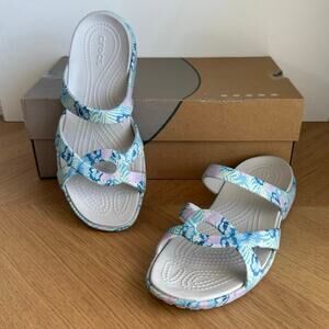 Crocs Meleen Twist ‘Floral’ Women Slip On Sandals - SZ 8
